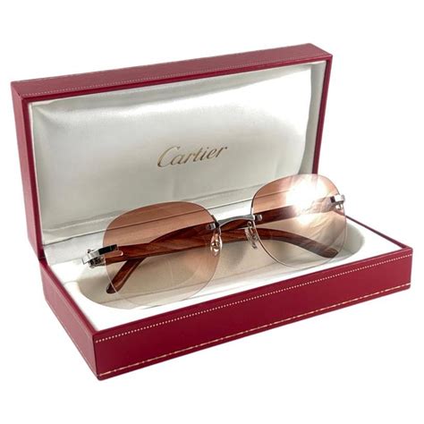 c decor cartier sunglasses|cartier c decor rimless sunglasses.